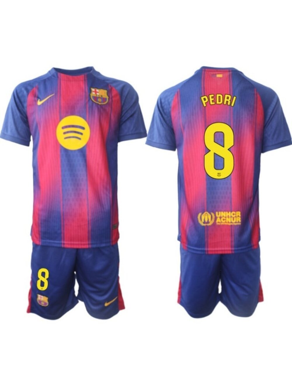 Pedri Gonzalez Home Soccer Jersey Suit